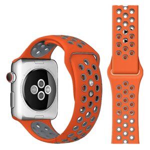 NEW[BAND] Sport Silicone Band For Apple Watch 38/40/41/42/44/45/49mm …